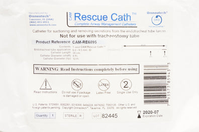 Omneotech CAM-RE6095 Rescue Cath. 8Fr. 12Fr. (x)